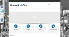 Desktop Screenshot of humanscalecity.org